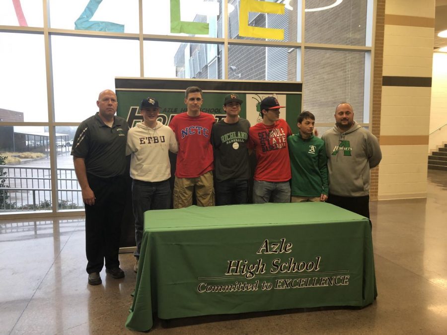 AHS Athletes Commit to College Athletics