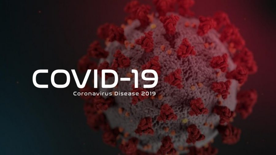 Coronavirus Disease 2019 Rotator Graphic for af.mil.  (U.S. Air Force Graphic by Rosario 
