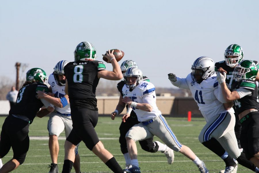 A photo from the bi-district game on Saturday, December 12.