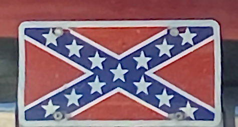 Confederate Flag on a Truck