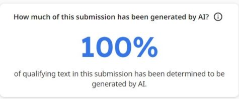 Turnitin.com now has an AI checker built-in along with its plagiarism checker.