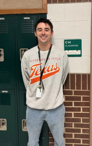 Mr. Miller teaches Honors English II and on-level English IV.