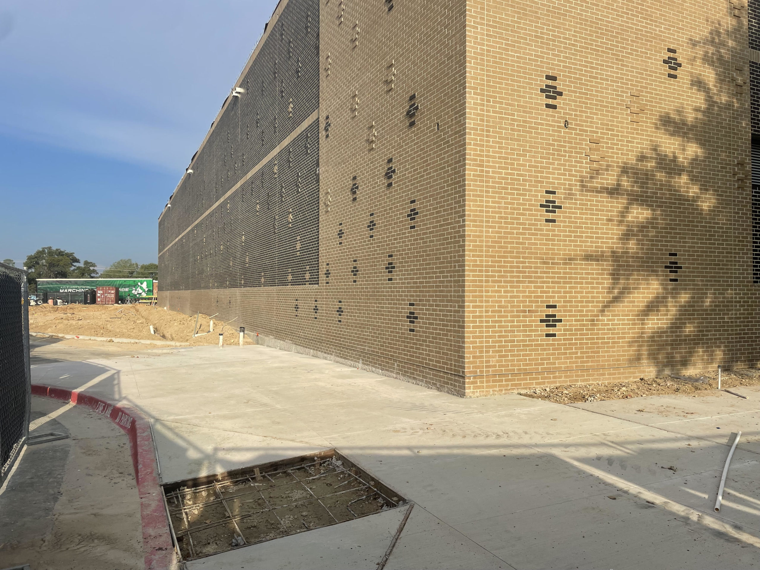 Construction on the new science lab hall will finish by January.