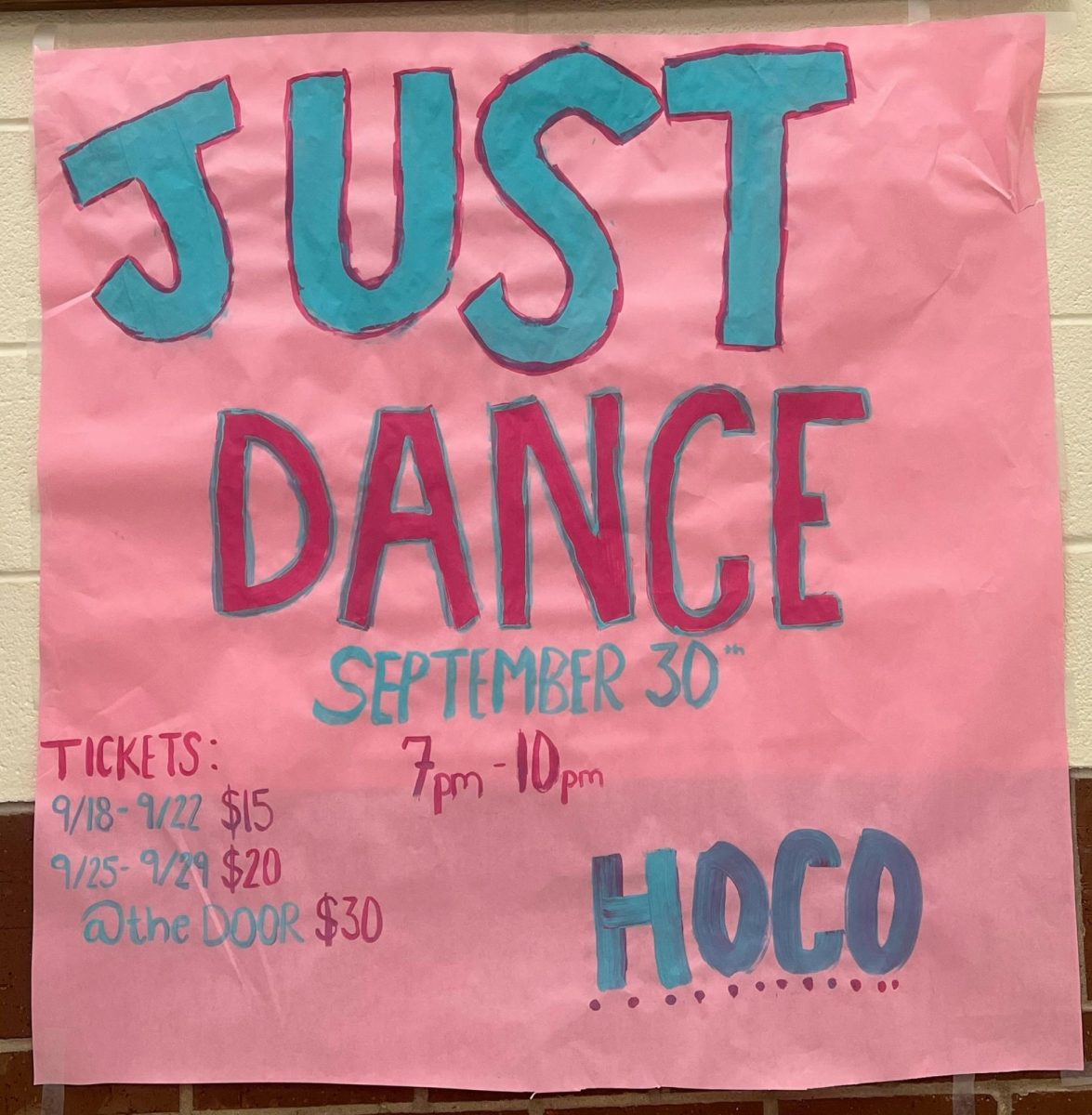 The+homecoming+dance+is+tomorrow+from+7-10+p.m.