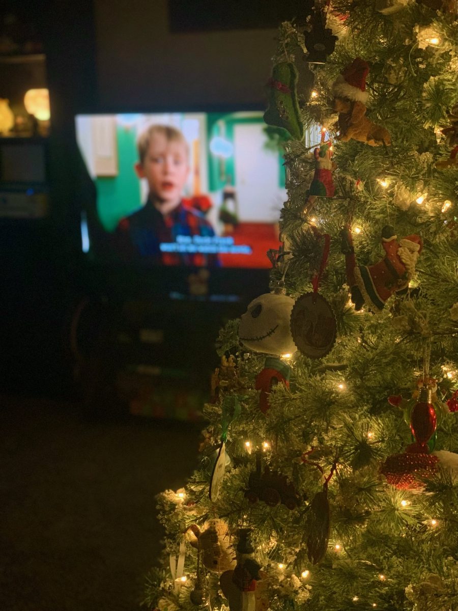 Photo Courtesy of Randi Slavey
Senior Courtney Olmos watches “Home Alone” every year at Christmas