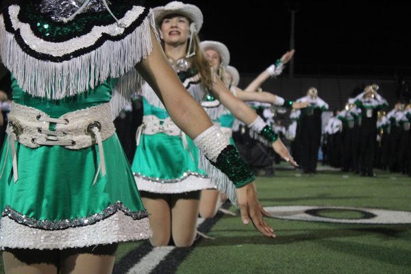 The Dazzlers performing at last years homecoming game.