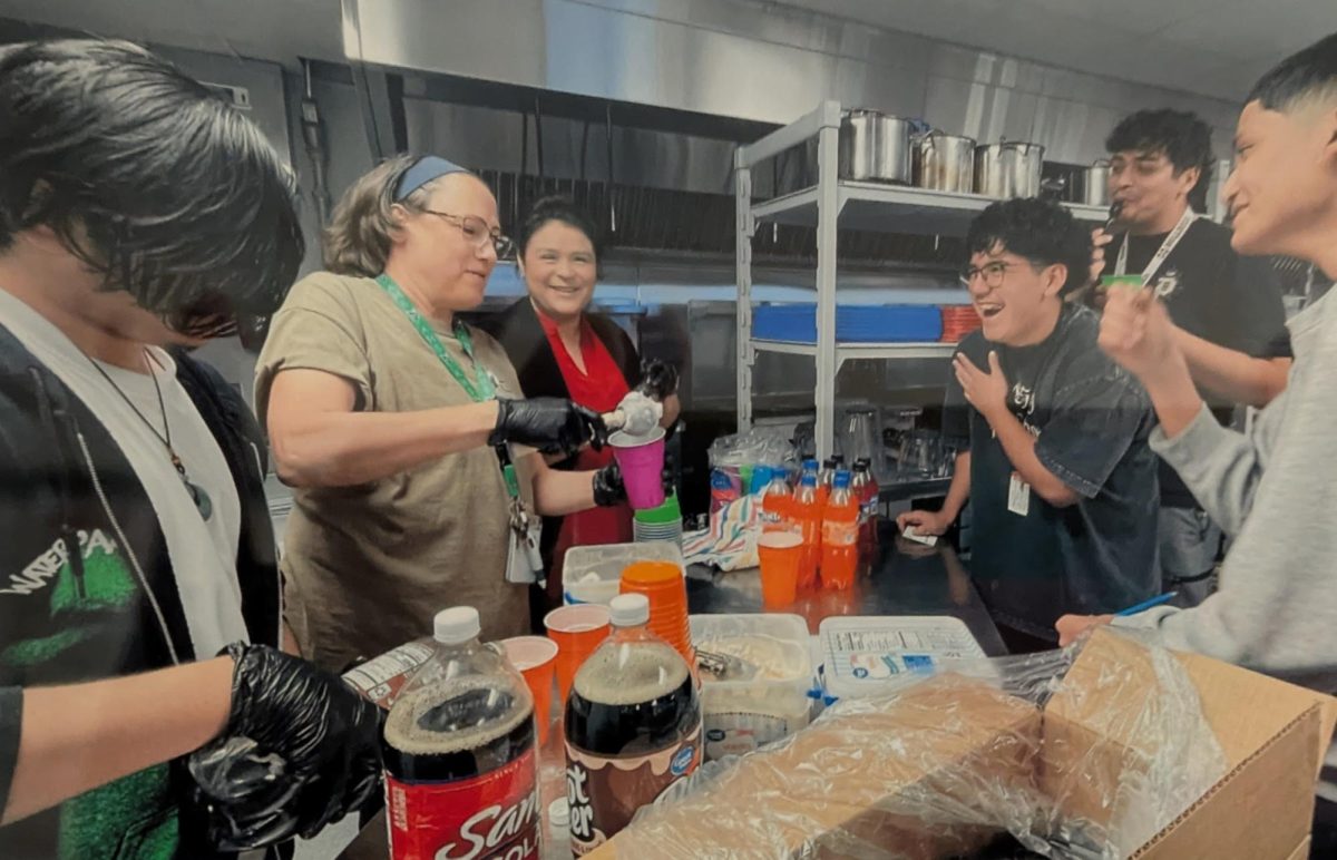 FCCLA Culinary members have fun in the kitchen. Photo Courtesy of Katalina Brunetti.