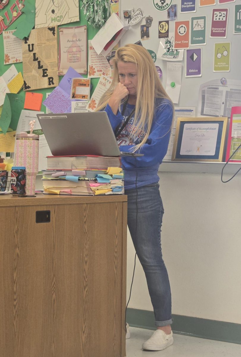 The amazing Ms. Fuller doing what she does best