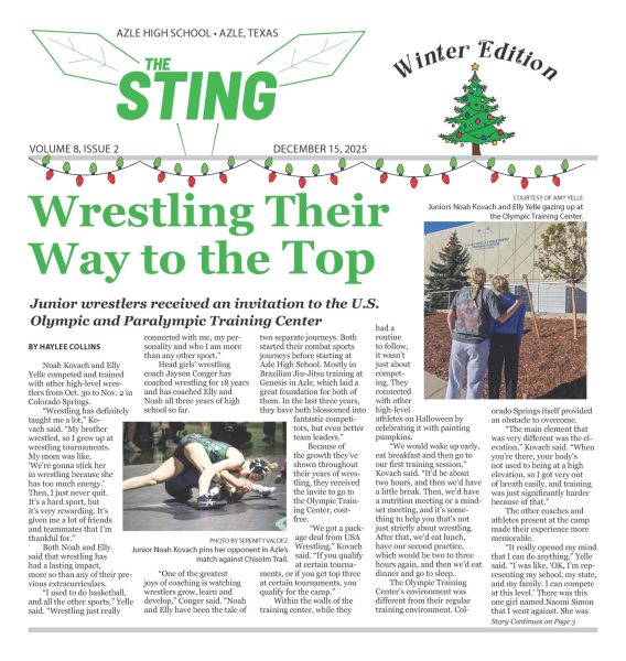 Volume 8, Issue 2 of The Sting